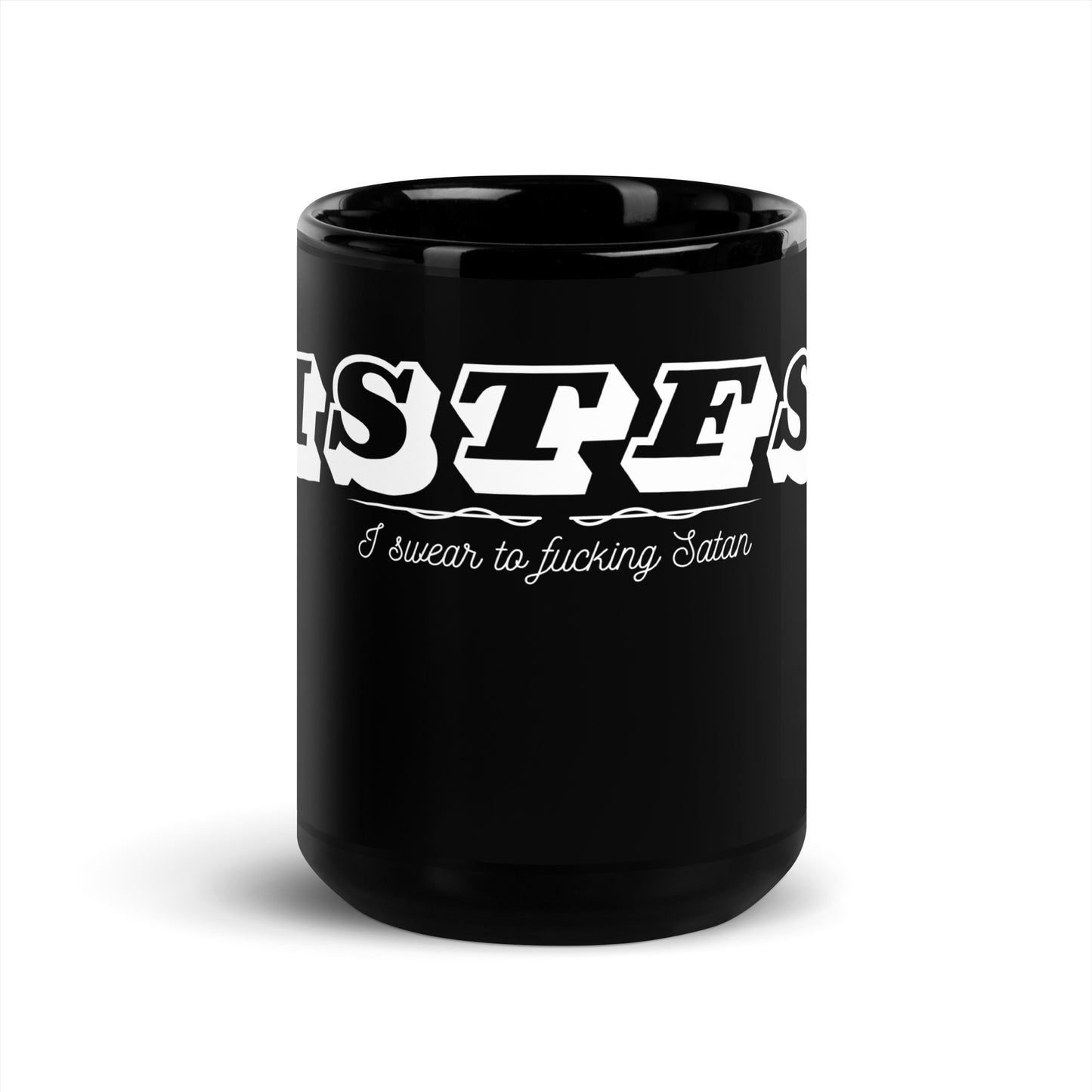 Black Glossy Mug