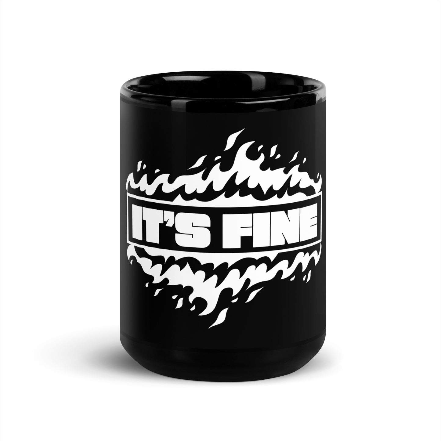 Black Glossy Mug