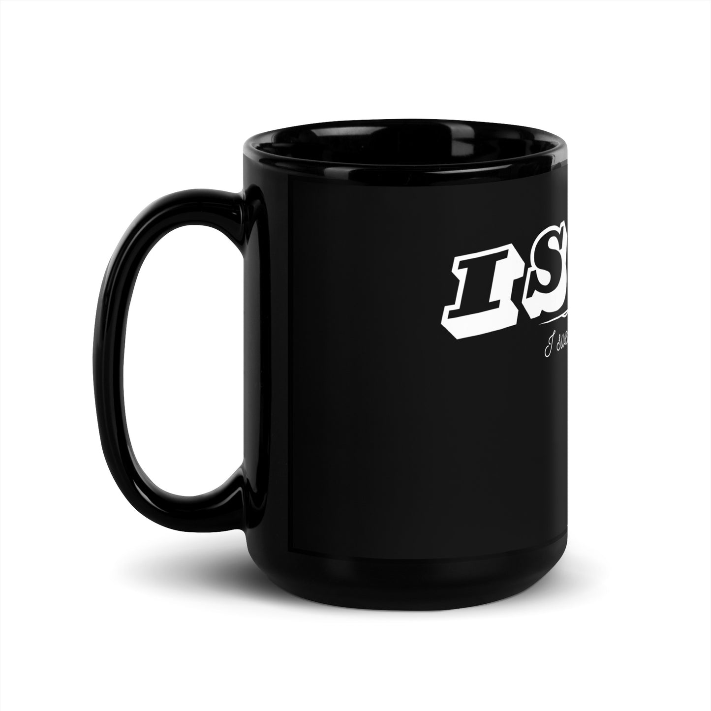 Black Glossy Mug