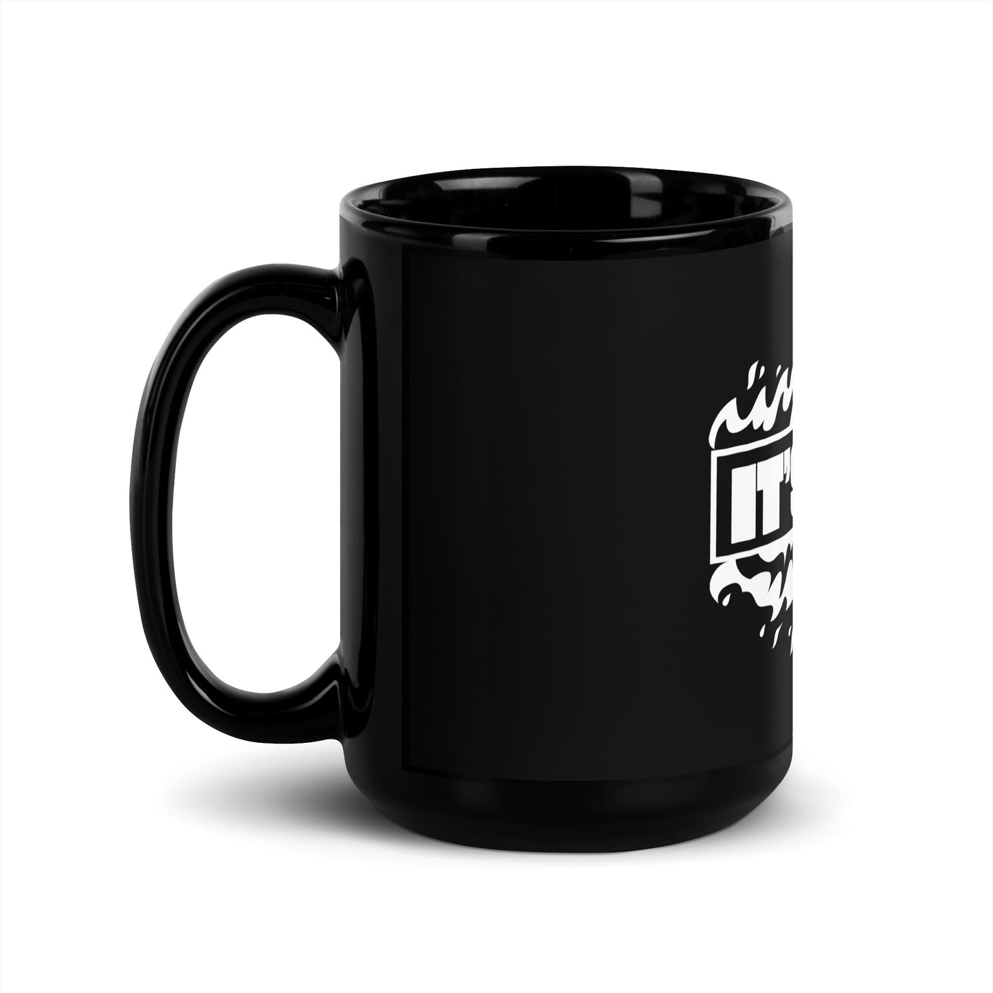 Black Glossy Mug