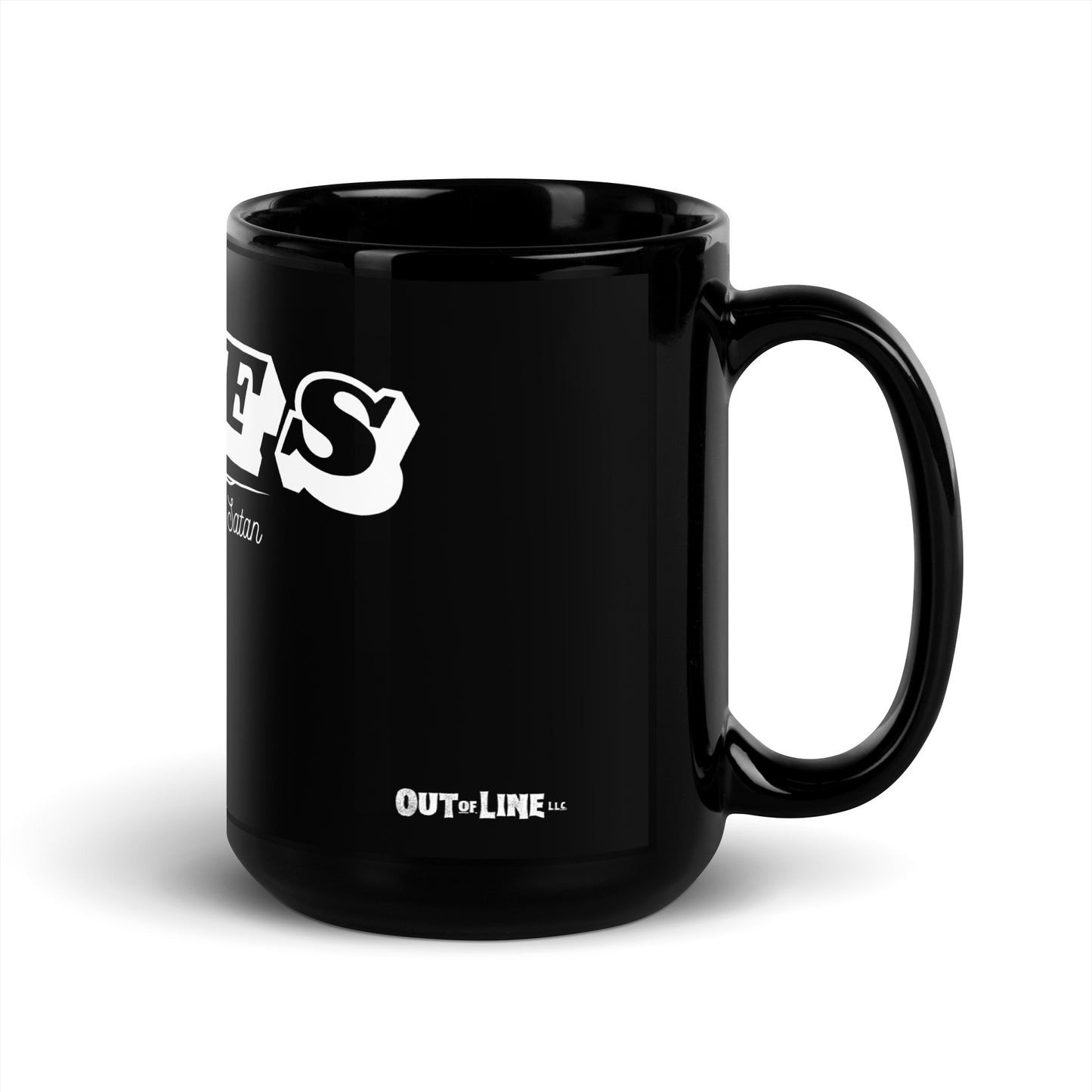 Black Glossy Mug