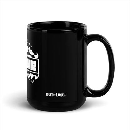 Black Glossy Mug