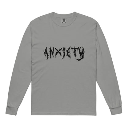 Garment-dyed heavyweight long-sleeve shirt