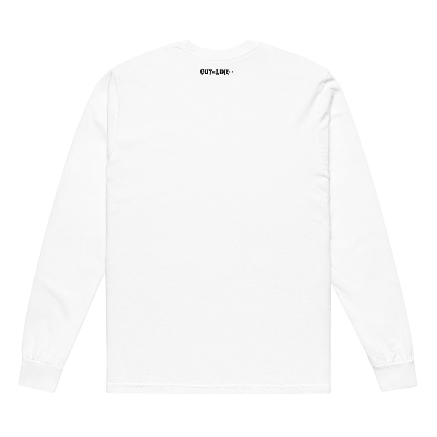 Garment-dyed heavyweight long-sleeve shirt